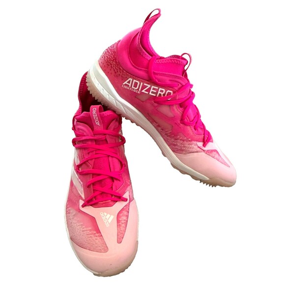 adidas Adizero Afterburner Turf Sz:11 Team Shock Pink Cloud White Clear Pink main image 6